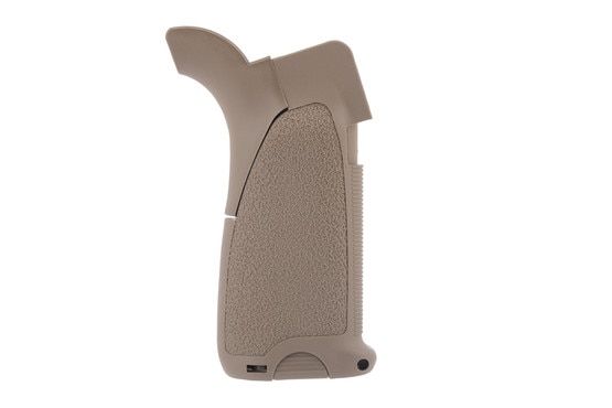 BCMGUNFIGHTER Mod 2 Modular Grip has an FDE finish